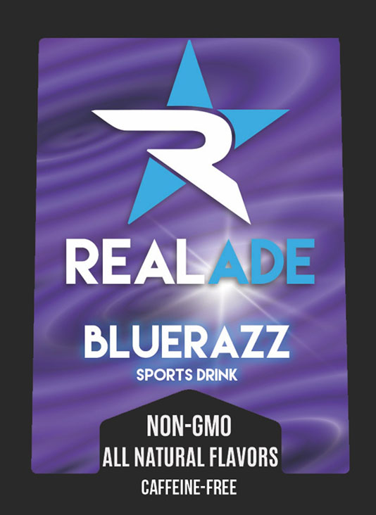Real Sugar Soda - Real-Ade Bluerazz