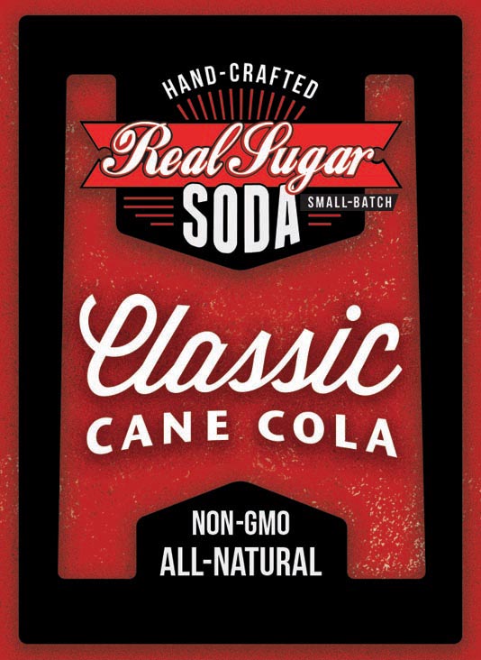 Real Sugar Soda - Classic Cane Cola