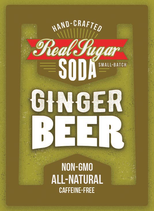 Real Sugar Soda - Ginger Beer