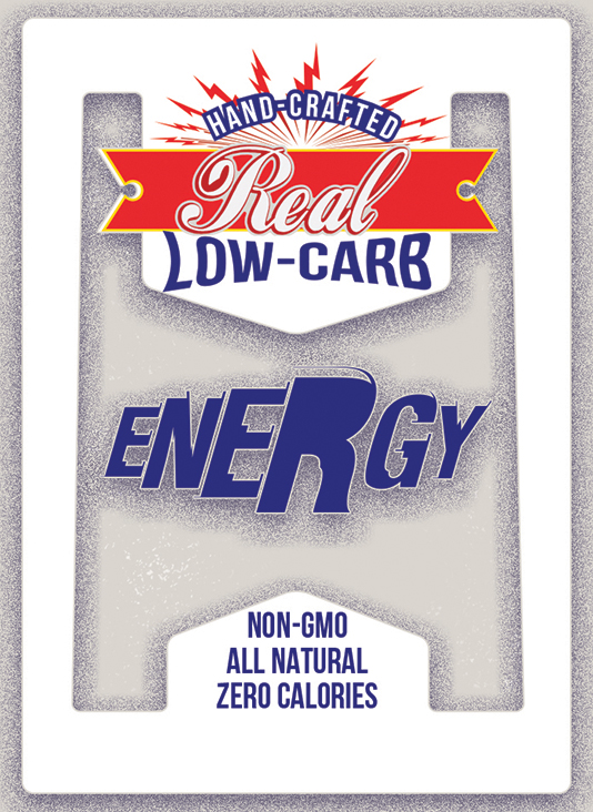 Real Sugar Soda - Low-Carb Energy